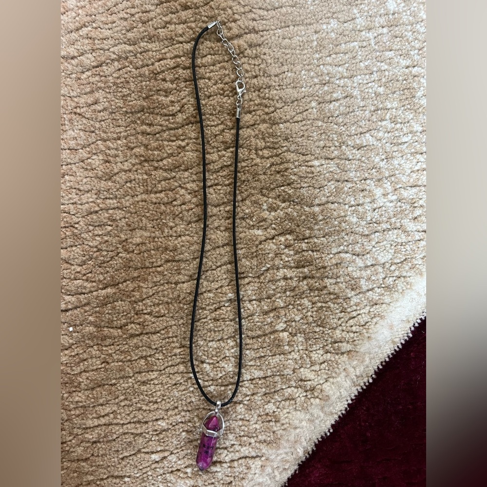 Cute stone necklace